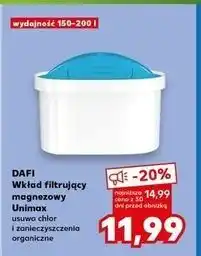 Kaufland Wkład do filtra unimax Dafi oferta