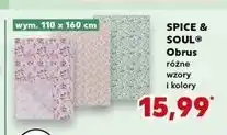 Kaufland Obrus 110 x 160 cm Spice&Soul oferta