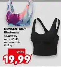 Kaufland Biustonosz sportowy 36-46 Newcential oferta