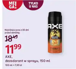 Rossmann AXE dezodorant w sprayu oferta