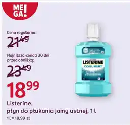 Rossmann Listerine, płyn do płukania jamy ustnej oferta