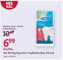 Rossmann DenTek nić dentystyczna z wykałaczką oferta