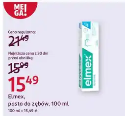 Rossmann Elmex, pasta do zębów oferta