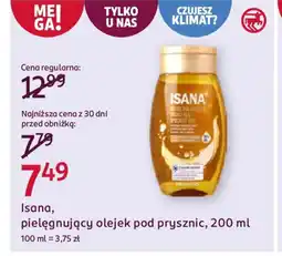 Rossmann Isana, pielęgnujący olejek pod prysznic oferta