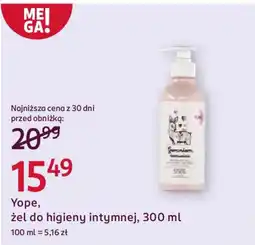 Rossmann Yope, żel do higieny intymnej oferta