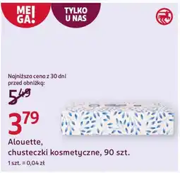 Rossmann Alouette, chusteczki kosmetyczne oferta