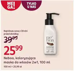 Rossmann Neboa, koloryzująca maska do włosów 2w1 oferta