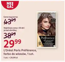 Rossmann L'Oréal Paris Préférence, farba do włosów oferta