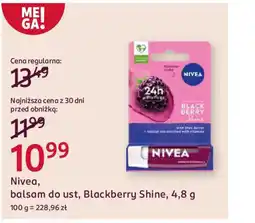 Rossmann Nivea, balsam do ust, Blackberry Shine oferta