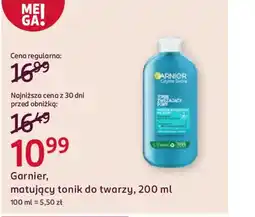 Rossmann Garnier, matujący tonik do twarzy oferta