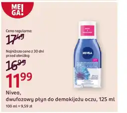 Rossmann Nivea, dwufazowy płyn do demakijażu oczu oferta