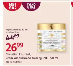 Rossmann Christian Laurent, krem-ampułka do twarzy, 70+ oferta