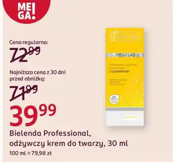Rossmann Bielenda Professional, odżywczy krem do twarzy oferta