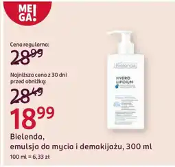 Rossmann Bielenda, emulsja do mycia i demakijażu oferta