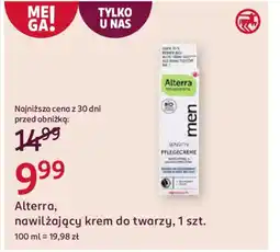 Rossmann Alterra nawilżający krem do twarzy oferta