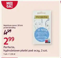 Rossmann Perfecta hydrożelowe płatki pod oczy oferta