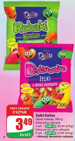 Dino Żelki Deliss różne rodzaje oferta
