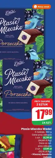 Dino Czekolada Ptasie Mleczko Wedel Porzeczka E.Wedel oferta