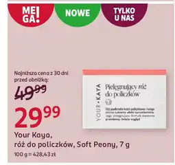 Rossmann Your Kaya, róż do policzków, Soft Peony oferta