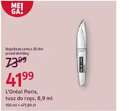 Rossmann L'Oréal Paris, tusz do rzęs oferta