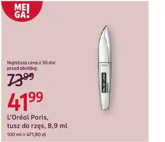 Rossmann L'Oréal Paris, tusz do rzęs oferta