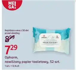 Rossmann Opharm, nawilżany papier toaletowy oferta