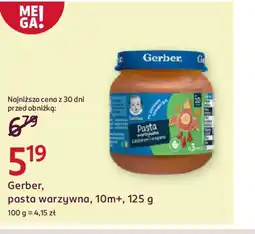 Rossmann Gerber, pasta warzywna, 10m+ oferta