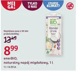 Rossmann enerBiO, naturalny napój migdałowy oferta
