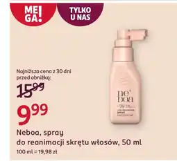 Rossmann Neboa, spray do reanimacji skrętu włosów oferta
