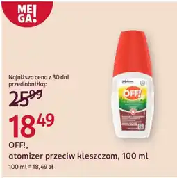 Rossmann OFF! atomizer przeciw kleszczom oferta