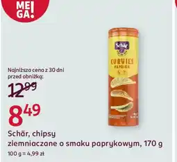 Rossmann Schär, chipsy ziemniaczane o smaku paprykowym oferta