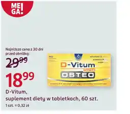 Rossmann D-Vitum suplement diety w tabletkach oferta