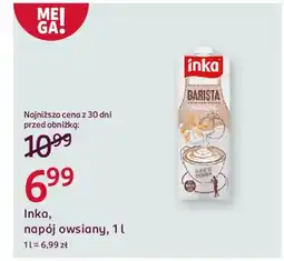 Rossmann Inka, napój owsiany oferta
