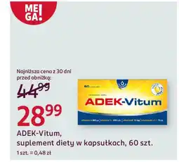 Rossmann ADEK-Vitum suplement diety w kapsułkach oferta