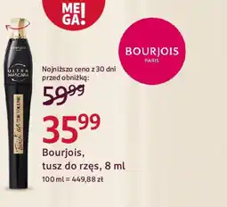 Rossmann Bourjois, tusz do rzęs oferta