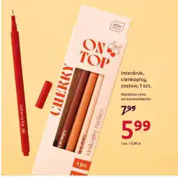 Rossmann Interdruk, cienkopisy, zestaw oferta