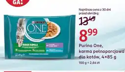 Rossmann Purina One, karma pełnoporcjowa dla kotów oferta