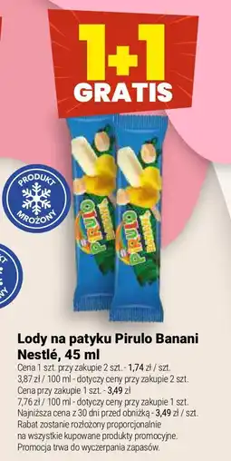 Twój Market Lody na patyku Pirulo Banani Nestle oferta