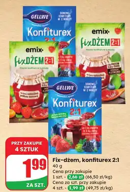 Dino Fix-dżem konfiturex 2:1 Gellwe oferta