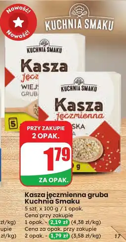Dino Kasza jęczmienna gruba Kuchnia Smaku oferta