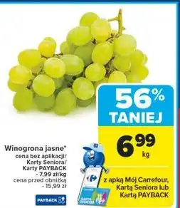 Carrefour Winogrona białe oferta