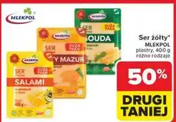 Carrefour Ser gouda - plastry Mlekpol oferta