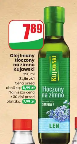 Dino Olej lniany tłoczony na zimno Kujawski oferta