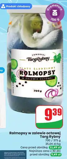 Dino Rolmopsy w zalewie octowej Targ Rybny oferta