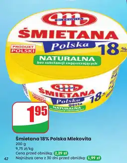 Dino Śmietana 18% Polska Mlekovita oferta