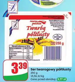 Dino Ser twarogowy półtłusty Dino oferta