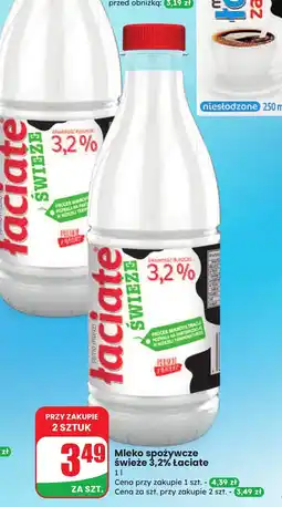 Dino Mleko świeże Łaciate 3,2% oferta
