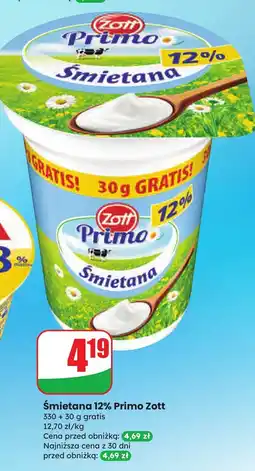 Dino Śmietana 12% Primo Zott oferta