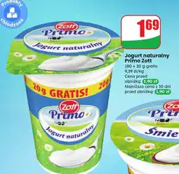 Dino Jogurt naturalny Primo Zott oferta