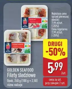 ALDI Filety śledziowe Golden Seafood oferta